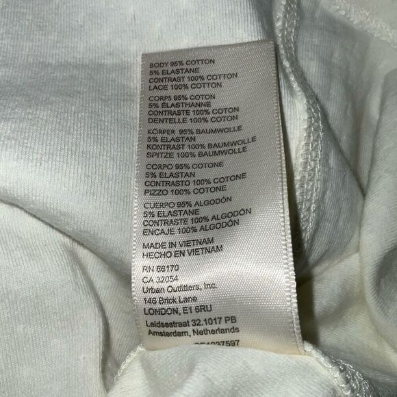 NEW Free People Brunch Date Henley Top Moonglow size M - Picture 11 of 11